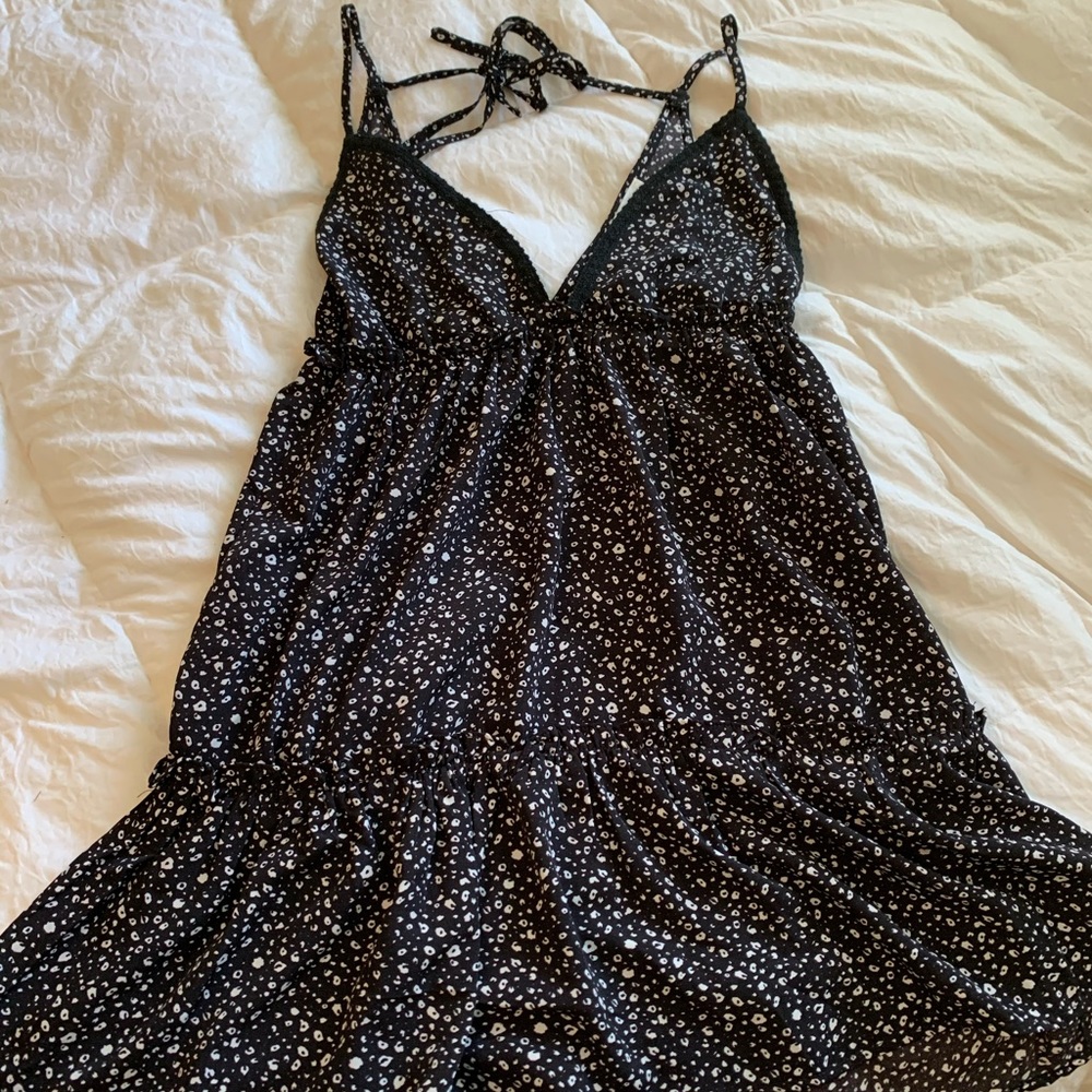 Pink lily babydoll dress